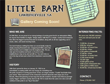 Tablet Screenshot of littlebarnonline.com